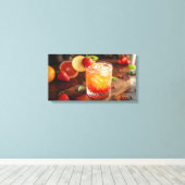 cocktail キャンバスプリント (インサイチュ (ウッドフロア))