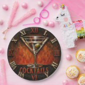 Cocktail Bar Decor ペーパープレート (パーティー)