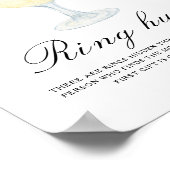 Cocktail Bridal shower - Ring hunt game ポスター (角)