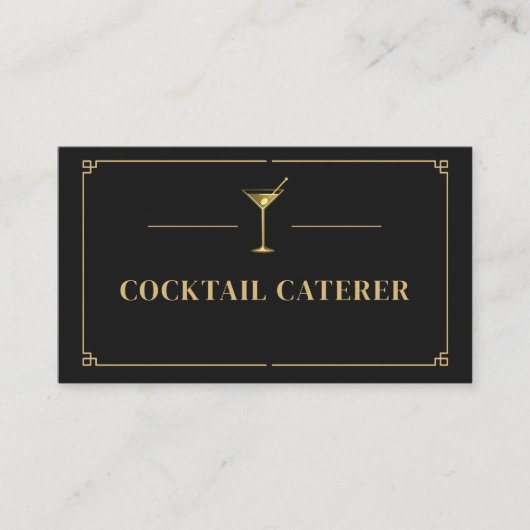 Cocktail Caterer Professional 名刺 (正面)