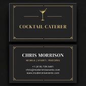 Cocktail Caterer Professional 名刺
