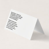 Cocktail Drink Illustration | Lounge Bar 名刺 (裏面)