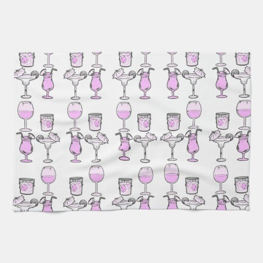 Cocktail Hour キッチンタオル (横)