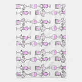 Cocktail Hour キッチンタオル (縦)