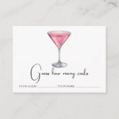 Cocktail - How many corks bridal game エンクロージャーカード (正面)