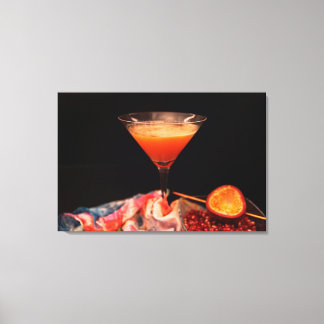 Cocktail Maracuja Granatapfel キャンバスプリント