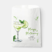 Cocktail Margs and Matrimony Bridal Shower フェイバーバッグ (正面)