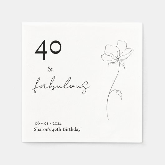 Cocktail Napkin | Customizable Event スタンダードカクテルナプキン (正面)