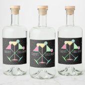 Cocktail Night Martini リキュールボトルラベル (ボトル)