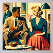 Cocktail Party Couples Shared Attraction ポスター (正面)