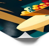 Cocktail Party Couples Shared Attraction ポスター (コーナー)