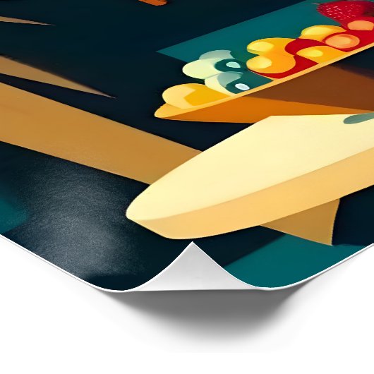 Cocktail Party Couples Shared Attraction ポスター (コーナー)