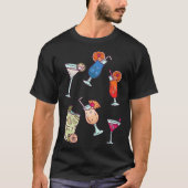 Cocktail  Party Girls Night Out Drinking Bartendin Tシャツ (正面)