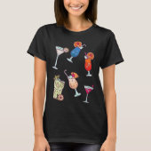 Cocktail  Party Girls Night Out Drinking Bartendin Tシャツ (正面)