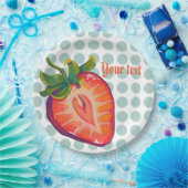 cocktail, Strawberry  ペーパープレート (パーティー)