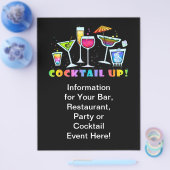 COCKTAIL UP! プロモーションフライヤー チラシ (シングル)