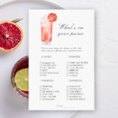 Cocktail - What's in your purse game