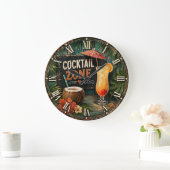 Cocktail Zone Tropical ラージ壁時計 (ホーム)