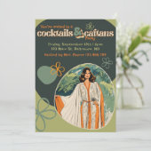 Cocktails and Caftans Invitation 招待状 (スタンド正面)