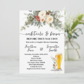 Cocktails & Brews Before I do Winter Shower 招待状 (スタンド正面)