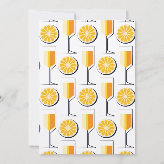 Cocktails&Conversations ご招待状 招待状 (裏面)