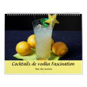 Cocktails de vodka Fascination Kalender カレンダー (カバー)