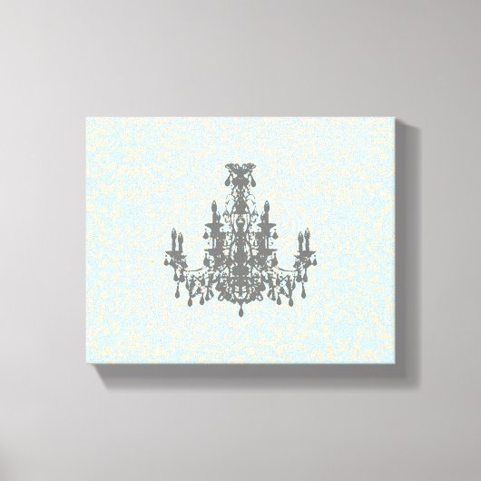Cocoシャンデリア（サイズオプション） - キャンバスプリント (正面)