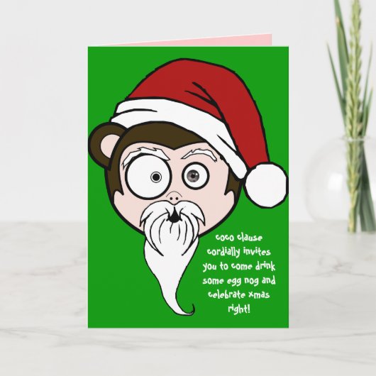 coco節丁寧に招待状を… 招待状 (正面)