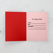 coco節丁寧に招待状を… 招待状 (内部)