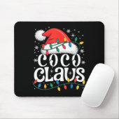 Coco Claus Funny Xmas Christmas Grandma Holiday St マウスパッド (マウス)
