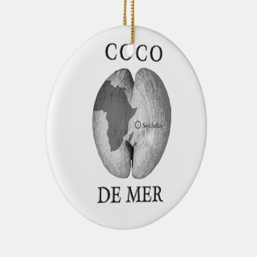 Coco De Mer Ornament セラミックオーナメント (右)