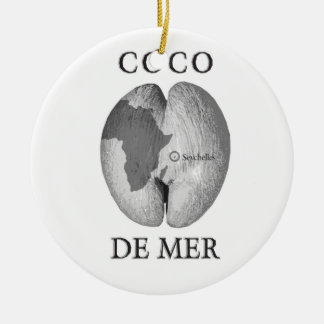 Coco De Mer Ornament セラミックオーナメント