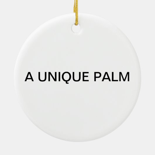 Coco De Mer Ornament セラミックオーナメント (裏面)