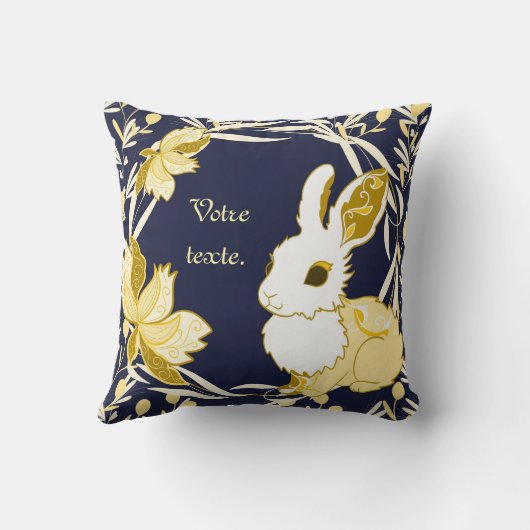 Coco le lapin クッション (裏面)