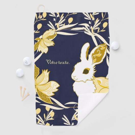 Coco le lapin ゴルフタオル (インサイチュ)