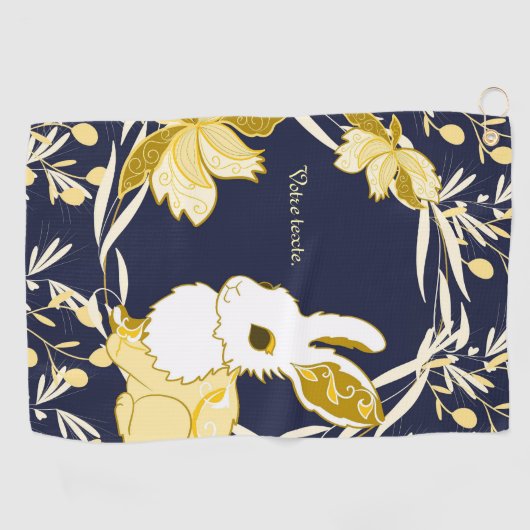 Coco le lapin ゴルフタオル (横)