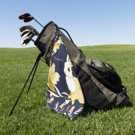 Coco le lapin ゴルフタオル (グリーン)