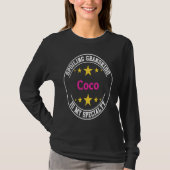 Coco Spoiling Grandkids Is My Specialty Grandmoth Tシャツ (正面)