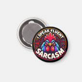 "CoCo the Witty Rooster" Magnet マグネット (正面/裏面)