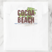 COCOAビーチシール(4) 楕円形シール (バッグ)