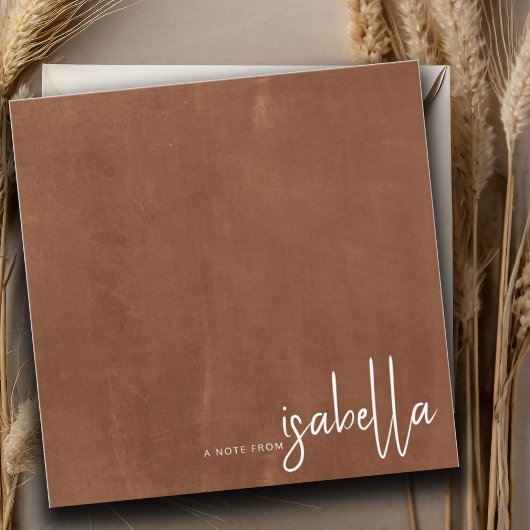 Cocoaモダンのミニマルなスクリプト名のメモ ノートカード