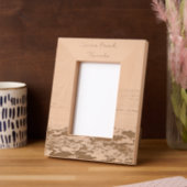 Cocoa Beach レーザー彫刻フレーム (左)