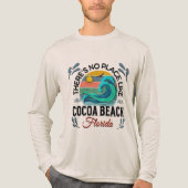 Cocoa  Beach, Florida トライブレンドＴシャツ (正面)