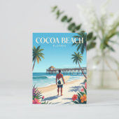 Cocoa Beach Florida ポストカード (スタンド正面)