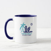 Cocoa Beach Surfing Coffee Mug マグカップ (左)