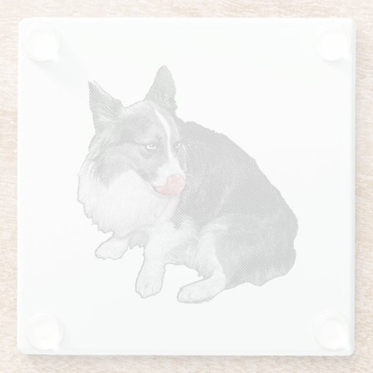 Cocoa Break, Scarlet Tip ガラスコースター (裏面)