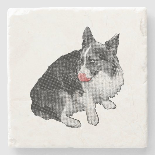 Cocoa Break, Scarlet Tip ストーンコースター (正面)