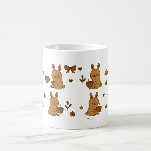 Cocoa Bunny Dreams Mug コーヒーマグカップ (中央)