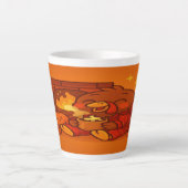 Cocoa by the Fire: Baby Turkey Bliss カフェラテマグ (正面)