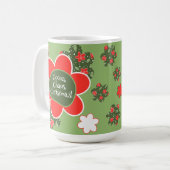 Cocoa, Chaos, Christmas Photo Holiday Coffee Mug コーヒーマグカップ (正面左)